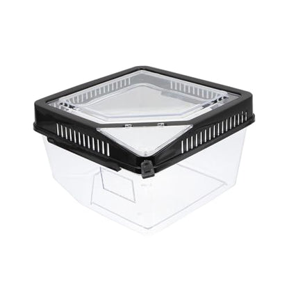 POPETPOP Plastic Reptile Breeding Box Geckos Cage Reptile Terrarium Easy to Use Pet Supplies