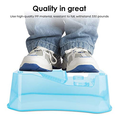 Turtle Tank with Multi-Function Areas, Easy Assembly, Ideal for Small Turtles & Reptiles, Includes Plastic Tree & Fishing Net - color: Blue