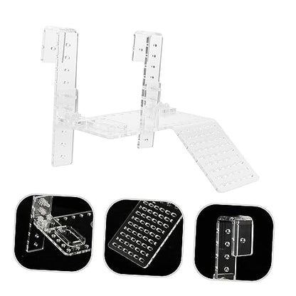 Mipcase 1pc Turtle Basking Platform Wall-Mounted Climbing Island for Aquariums Encourages Exercise and Rest for Turtles and Reptiles for Deep Water Tanks Style