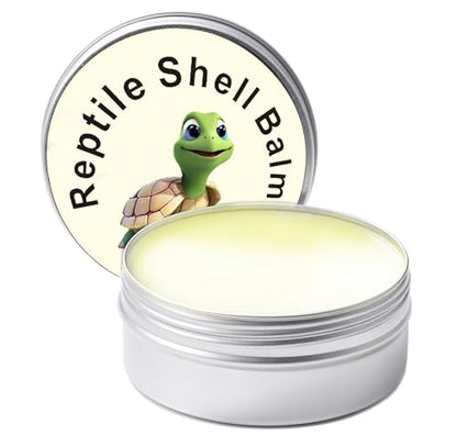 Reptile Shell Balm 2 Oz Turtle Shell Care Conditioner Moisturizer for for Tortoise, Lizard, Reptiles in Dry Environment Prevent Skin Dryness on Basking Platform, Tank, and Rock 60 g