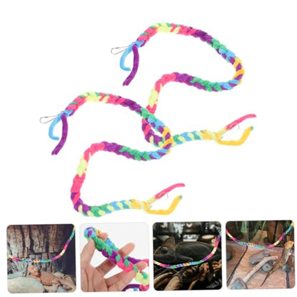 KESYOO 2Pcs Crab Climbing Vine Reptile Terrarium Decor Climbing Rope for Crabs Lizards and Geckos and Reusable Habitat Accessory