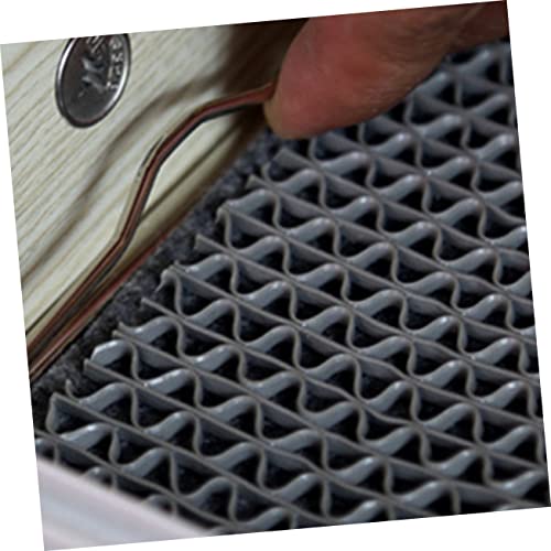 1set Reptile Carpet Liner Mat Tortoise Bedding for Terrariums Washable Reusable Substrate for Lizards Snakes and Turtles Grey