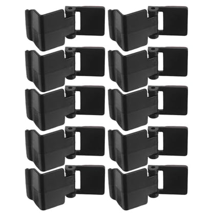 10pcs Turtle Box Accessories: Terrarium Lid Clips - Plastic Tank Lid Lock Buckles Anti-Escape Accessories for Reptile Fish Turtle Aquarium Enclosure