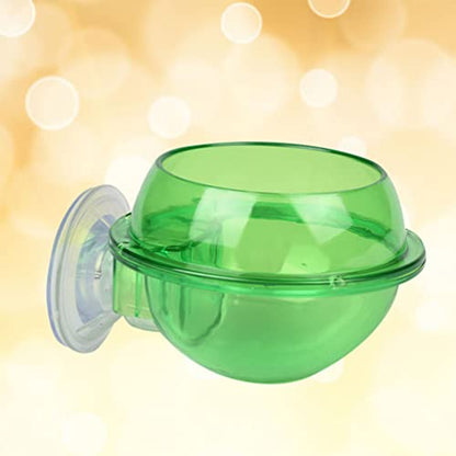 Suction Cup Reptile Feeder Reptile Feeding Food Bowl Escape Feeding Food Cricket Bowl Dish Gecko Ledge Suction Cup Water Dispenser Supplies for Gecko Lizard Bearded Dragon