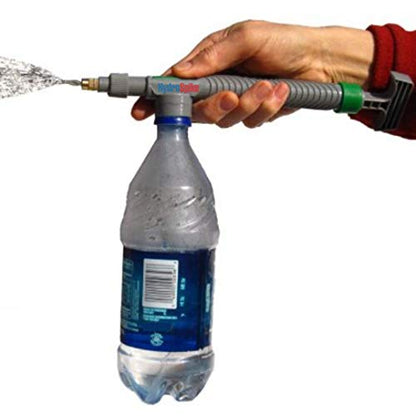 Super Handy Sprayer Kit - Outdoor Pressure Sprayer with Full Range Spray Gun Nozzle Pump and Jet Mister. Use Plastic Bottle with Water for Garden Plant Watering, Cleaning for Pet Dog or Car