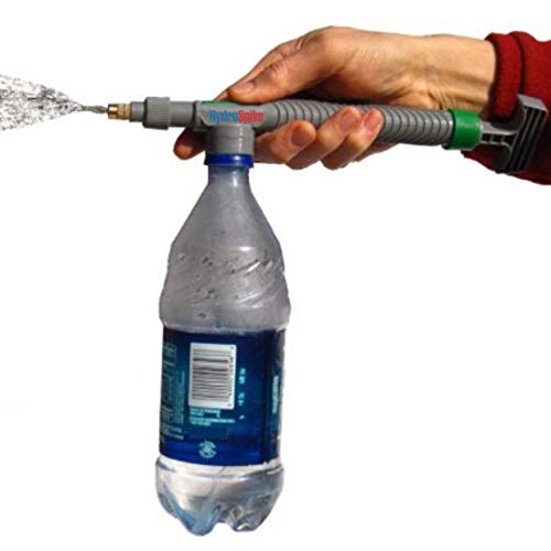 Super Handy Sprayer Kit - Outdoor Pressure Sprayer with Full Range Spray Gun Nozzle Pump and Jet Mister. Use Plastic Bottle with Water for Garden Plant Watering, Cleaning for Pet Dog or Car