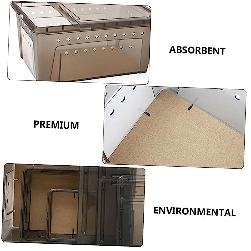 Toddmomy Reptile Box Cushion Paper Liner Durable Kraft Paper for Reptiles Breeding Box Comfortable and Breathable Bedding for Lizards Snakes and Turtles