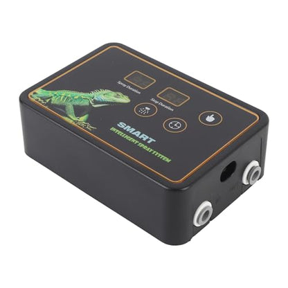 Rainforest Tank Timer Misting System Quiet Touch Control Automatic Reptile Mister with Timer 360 Degree Adjustable Nozzles DC 5V EU Plug POM ABS