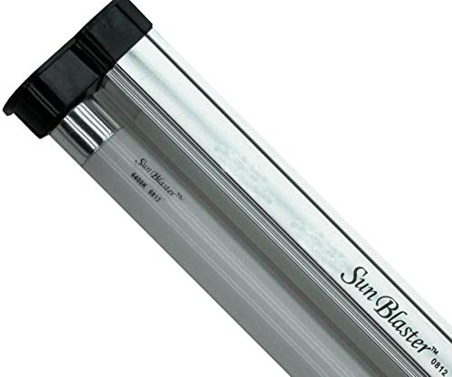 SunBlaster SL0900304 54 Watt 6400K 4' 120V Hydroponic Grow Light Lamp Ballast Fixture with NanoTech T5HO Reflector for Indoor Home Gardens and Plants - size: 4'
