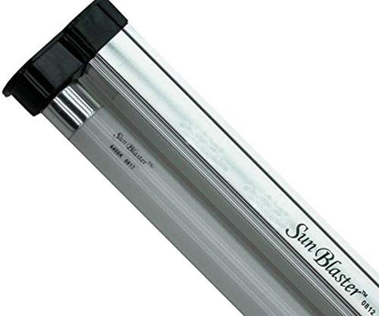 SunBlaster SL0900304 54 Watt 6400K 4' 120V Hydroponic Grow Light Lamp Ballast Fixture with NanoTech T5HO Reflector for Indoor Home Gardens and Plants - size: 4'