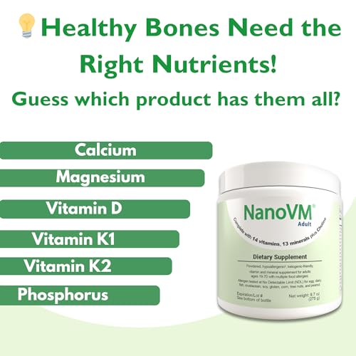 Adult, Allergen-Free Vitamin Supplements, Women and Mens Multivitamins with 13 Vitamins & 13 Minerals, Unflavored Multivitamin Powder, Low-Carb Adult Multivitamins, 275g - Solace Nutrition - style: Adult