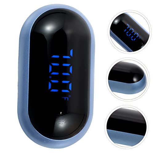 Healifty Digital Aquarium Thermometer High Precision Fish Tank Temperature Gauge with LED Display Blue Eye Fahrenheit for Reptile Box and Home Use Water Temp Measure Device