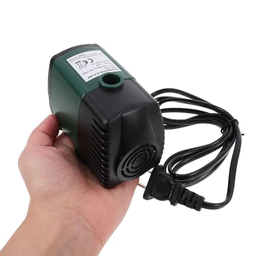 Submersible Fountain Pump Set with 9 Nozzles, Multi-functional Quiet Small Water Pump for Outdoor Garden Ponds and Aquarium Circulation, US Plug Ac110 Voltage