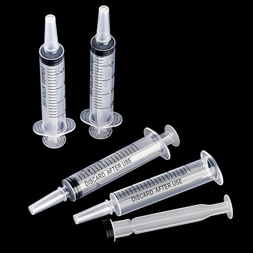 Frienda 20 Packs Large Plastic Syringe Measuring Syringe Tools Dispensing Multiple Uses (20 ml) - size: 20 ml