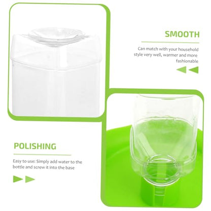 1Pc Reptile Automatic Water Feeder Basin Dual Function Pet Fountain for Tortoise Lizard Durable Water Bowl Food Plate Easy Reptile Terrariums