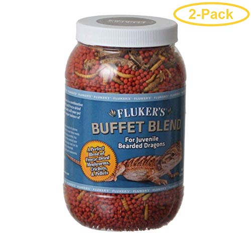 Fluker's Buffet Blend for Juvenile Bearded Dragons 4.4 oz - Pack of 2