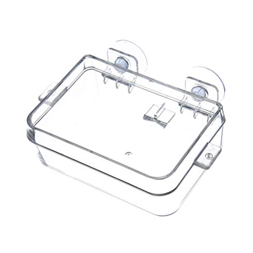 POPETPOP Turtle Food 2 Pcs Reptile Food Dish - Bowl - Reptile Feeding - Water Dish Gecko Feeder -Escape Supplies Accessories for Lizard Bearded Dragon Snakes Lip Gloss Set