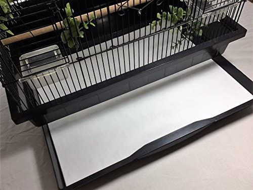 Birdcage Liners - Poly Coated, Medium Cages, 60, 100 or 150 Pre-Cut Sheets