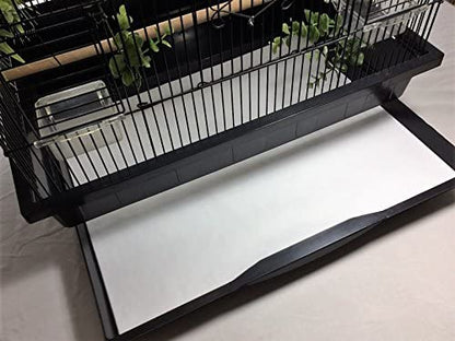 Birdcage Liners - Poly Coated, Medium Cages, 60, 100 or 150 Pre-Cut Sheets