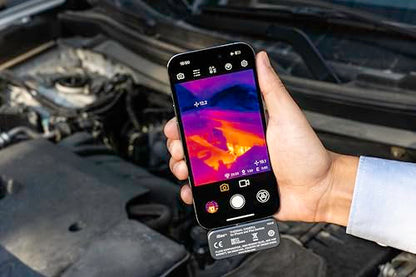 Fluke TC01B 25Hz - iSee Mobile Thermal Camera for iOS Smartphones, Temperature Range up to 1022°F | 25Hz, 256 x 192 Pixel Resolution, Temperature Range up to 1022F - style: iOS