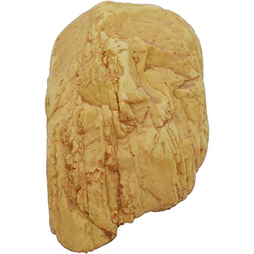 La La Pet® Reptile Hide Box Reptile Hideouts Large Resin Rock Gecko Hides and Caves Lizard Habitat Decor Small Animal Hideaway for Spiders Snake Frog Turtle Amphibians