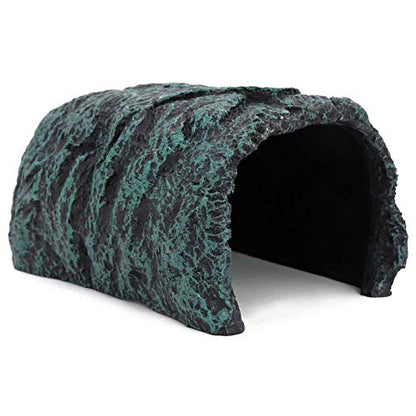 Reptile Rock Hideout Reptile Rock Hide Cave Reptile Hide Away Turtle Hideout for Bearded Dragon Tortoise Small Lizards Fish Amphibians