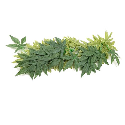 Sonew Lifelike Green Artificial Plant for Aquarium and Fish Decoration 30cm - Plastic Plant with Suction Cup for Reptile Terrariums and Underwater Decor (20 inches 50cm) - size: 20 inches 50cm
