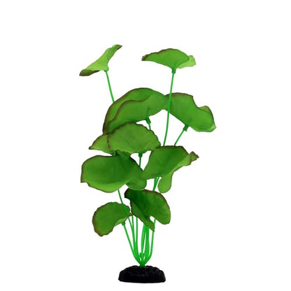 2-Pack 12 Inch Aquarium Silk Aquarium Plants, Artificial Plastic Plant | For Small Tank, Goldfish, Fish Hides (Green B, 12 Inch) - color: Green B