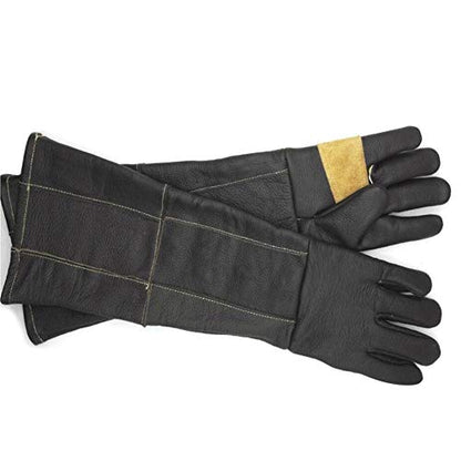 EUNOGO 23.7 inch Animal Handling Gloves Bite Proof,Multipurpose Pet Glove for Grabbing Reptile, Cat Dog Bird Falcon Livestock Snake