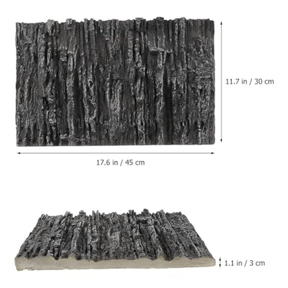 KESYOO Decorative 3D PU Rock and Waterfall Effect Terrarium Background, Reptile Tank and Fish Tank, Compact and Lightweight, Natural Decoration for Turtle Habitat
