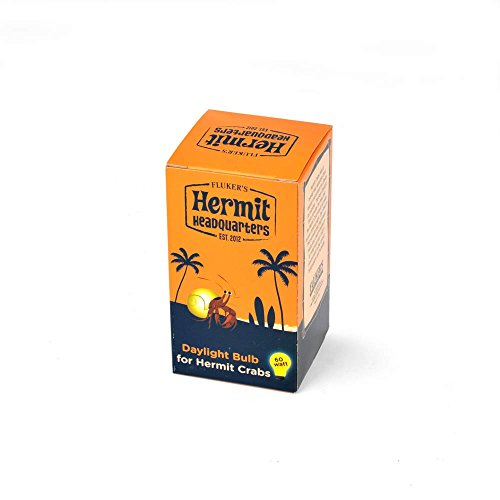 Fluker's Daylight Habitat Light Bulb for Hermit Crabs, 60,Watt - size: 1 Count (Pack of 1)