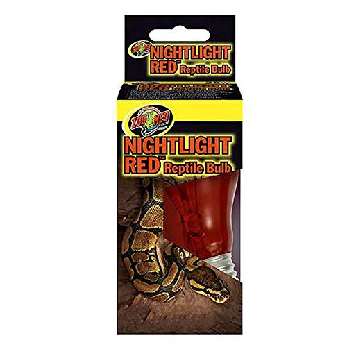 Zoo Med Nightlight Red Reptile Bulb - 60 Watt - size: 60 W
