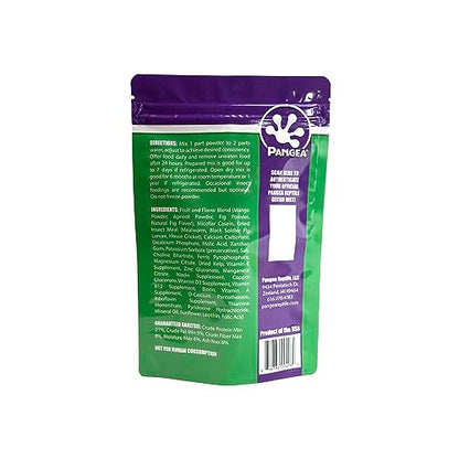 Pangea Gecko Diet Fig & Watermelon Bulk up Bundle - 16oz Fig & Insects & 16oz Watermelon