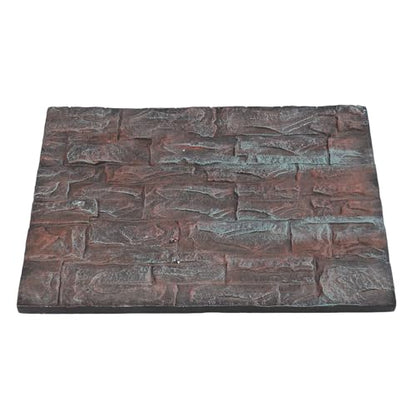 CHICIRIS 3D Reptile Background, Aquarium Background Foam Rock Wall Decor with 3D Textures for Fish Tank Reptile Tank Terrarium (D) - size: D