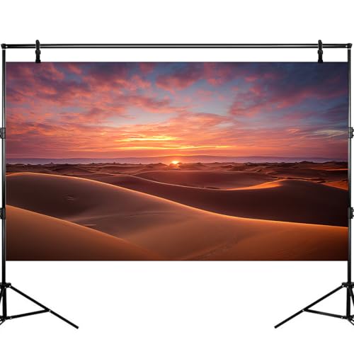 Desert Reptile Tank Background Majestic Sunset Desert Landscape Terrarium Background Desert Sand Dune Reptile Habitat Background Sunrise Deep Desert Aquarium Background Fish Tank Background 48x24in - size: 48(W)x24(H)inches/ 120(W)*60cm(H)