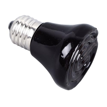 Gavigain Ceramic Heat Emitter, No Light Heat Lamp, Safe and Sturdy Heating Solution for Reptiles, Cats, Parrots, and Other Pets, Long Lasting Comfort (100w) - size: 100w
