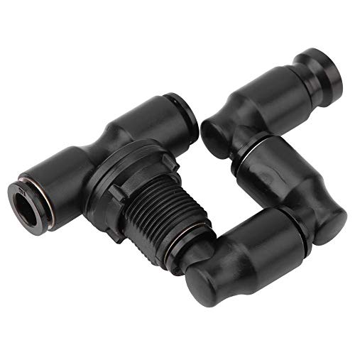 Reptiles Fogger Mist Sprinkler, 360°Adjustable Double Head Reptiles Fogger Mist Sprinkler for Rainforest Amphibians Plants Flowers