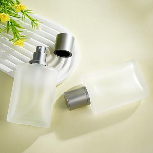 YU FENG Glass Perfume Bottles Empty Refillable Atomizer 2 Pack 100ml/3.4oz（Cylinder） - color: Style 3