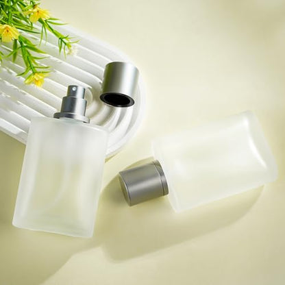 YU FENG Glass Perfume Bottles Empty Refillable Atomizer 2 Pack 100ml/3.4oz（Cylinder） - color: Style 3