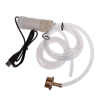 Usb Water 5v, 4l / Min for Desktop Fountain Fish Tank, Low Noise Aquarium Water - color: 5 Meters