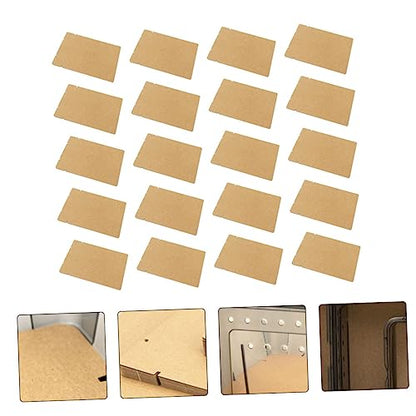 Totority Reptile Box Cushion Paper 50 Sheets of Kraft Paper for Reptiles Feeding Box Mat for Snakes Lizards Turtles