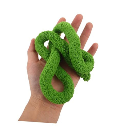 Reptile Climbing Vine Rope with Suction Cups, 50cm Faux Vine for Terrarium Environment Decoration, Bendable Artificial Plant Climbing Accessory for Snakes and Lizards