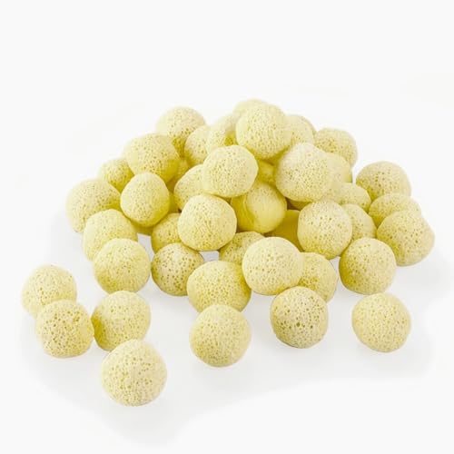 2500g 5.5lb Filter Media,bio Balls for Aquarium Filter，Pond Filter Media，Fish Tank Filter Media，Bio Balls Ceramic Rings ，Aquarium Filter Media with Mesh Bag - size: 1Pack-5.5 lbs