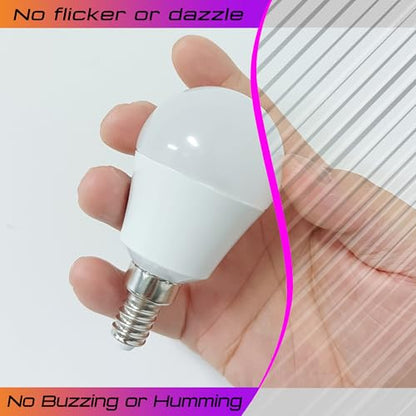 E12 LED Candelabra Light Bulbs 60Watt Equivalent, Warm White 2700K, AC120V 5W 600LM, A15 G45 Shape E12 Small Base for Ceiling Fan Chandelier Wall Lamps, Non-Dimmable, 4 Pack - color: 2700k Warm White, size: 60 Watts