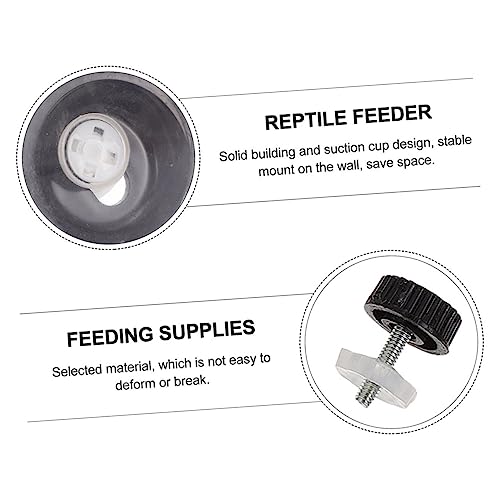 Reptile Feeding Ledge and Water Feeder Accessories for Gecko Tank Snake Lizard