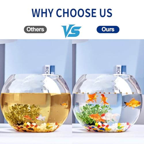Dylan's cabin Floating Goldfish Food Pellets 12oz - Pond Fish Food Growth Formula with Krill Spirulina Color Enhancing for Goldfish & Koi, Keep Clean Water