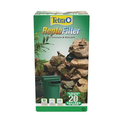 Tetra ReptoFilter, Terrarium Filtration, Keeps Water Clear - size: 90 GPH