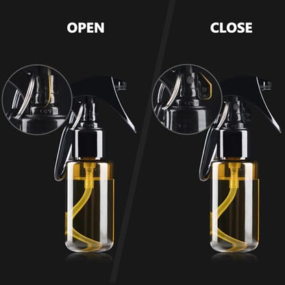 TANSHINE Small Spray Bottle 50ml, Travel Size Mini Fine Mist Water Spray Bottles, Portable Hand Sanitiser Alcohol Spray Bottle, Plastic Refillable Empty Face Mister Spray Bottles with Clip, 5pcs - color: Colourful