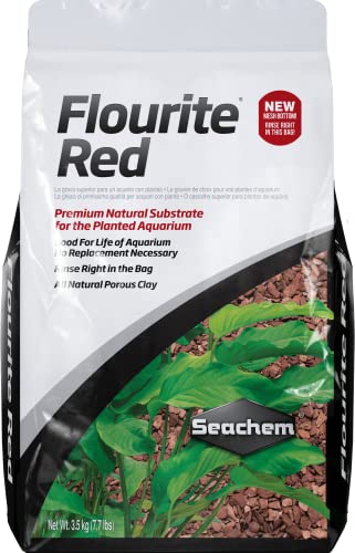 Seachem Fluorite Red Clay Gravel, 7.7 lb - size: 3.5 kg