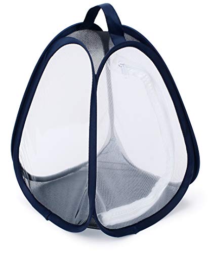 RESTCLOUD Mini Butterfly Habitat, Insect Mesh Cage, Bug Terrarium Pop Up 7.5" x 11" Tall - size: 7.5" x 11"